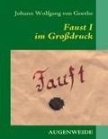 Faust I im Grossdruck - Johann Wolfgang von Goethe