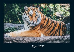 Cover-Bild zum Titel 'Tiger 2027 Fotokalender DIN A4' von 'Tobias Schmitt, Kevin Heber'