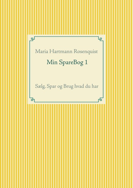 Min SpareBog 1 - Maria Rosenquist