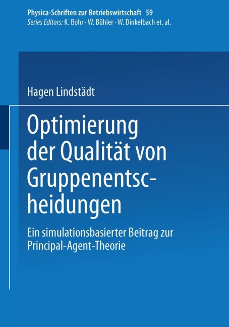 Optimierung der Qualität von Gruppenentscheidungen - Hagen Lindstädt