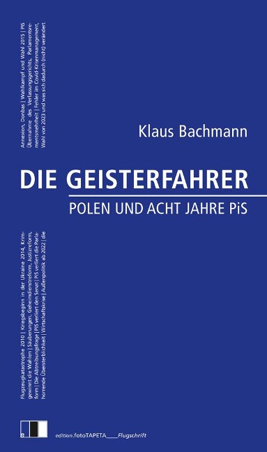 DIE GEISTERFAHRER - Klaus Bachmann