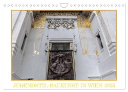 Cover-Bild zum Titel 'Jugendstil-Baukunst in Wien (Wandkalender 2025 DIN A4 quer), CALVENDO Monatskalender' von 'Werner Braun'