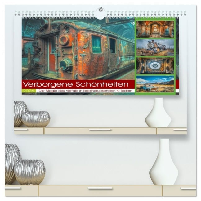 Verborgene Schönheiten (hochwertiger Premium Wandkalender 2026 DIN A2 quer), Kunstdruck in Hochglanz - Steffen Gierok-Latniak
