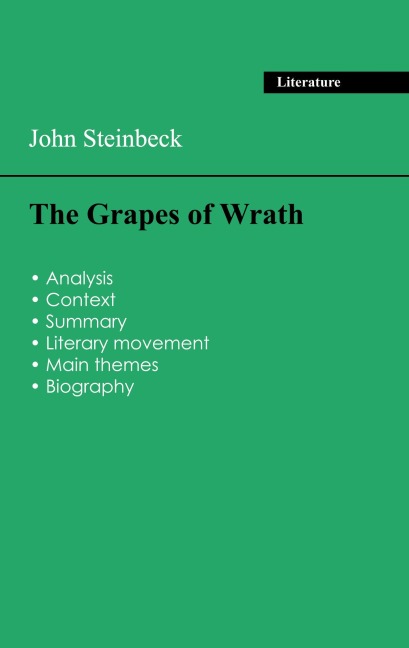 Succeed all your 2026 exams: Analysis of the novel of John Steinbeck's The Grapes of Wrath - John Steinbeck
