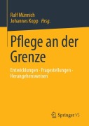 Cover-Bild zum Titel 'Pflege an der Grenze' von ''