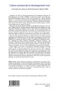 Cover-Bild zum Titel 'Culture commerciale et développement rural' von 'Régine Levrat'