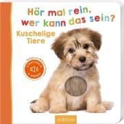 Cover-Bild zum Titel 'Hör mal rein, wer kann das sein? - Kuschelige Tiere' von ''