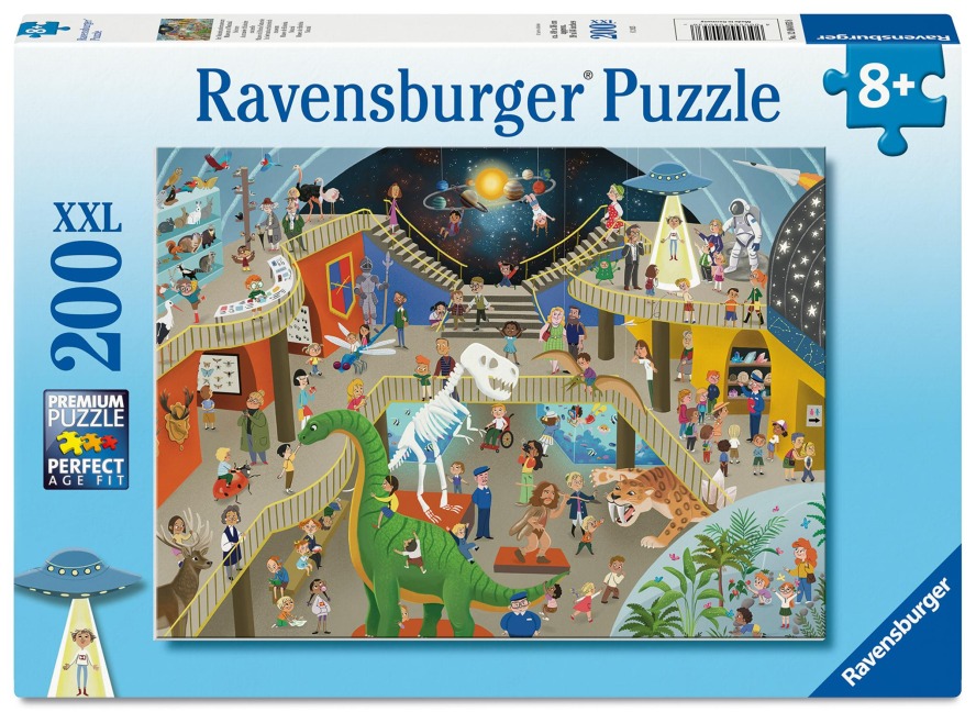 Kinderpuzzle 200 XXL Teile - Im Naturkundemuseum - 