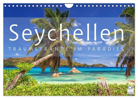 Seychellen Traumstrände im Paradies (Wandkalender 2024 DIN A4 quer), CALVENDO Monatskalender - Patrick Rosyk