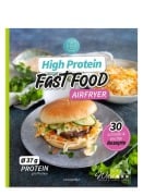 Cover-Bild zum Titel 'High Protein Fast Food aus dem Airfryer' von 'Corinna Wild'