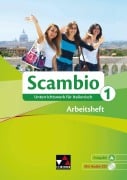 Cover-Bild zum Titel 'Scambio A. Arbeitsheft 1' von 'Annika Klein, Michaela Banzhaf, Verena Bernhofer, Martin Stenzenberger, Simone Cherubini'
