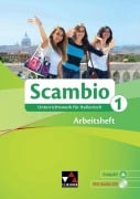 Cover-Bild zum Titel 'Scambio A. Arbeitsheft 1' von 'Annika Klein, Michaela Banzhaf, Verena Bernhofer, Martin Stenzenberger, Simone Cherubini'