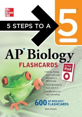 5 Steps to a 5 AP Biology Flashcards for Your iPod with Mp3/CD-ROM Disk - Mark Anestis