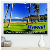 Cover-Bild zum Titel 'Hawaii - Inseln am anderen Ende der Welt (hochwertiger Premium Wandkalender 2026 DIN A2 quer), Kunstdruck in Hochglanz' von 'Berlin Schön'