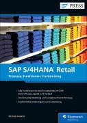 Cover-Bild zum Titel 'SAP S/4HANA Retail' von 'Michael Anderer'
