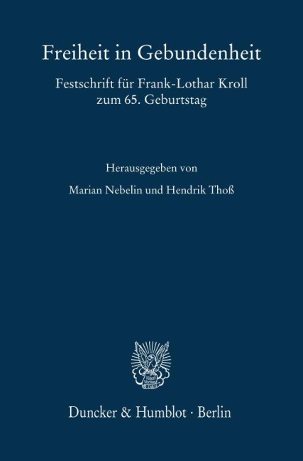 Freiheit in Gebundenheit - 