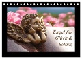 Engel für Glück & Schutz (Tischkalender 2024 DIN A5 quer), CALVENDO Monatskalender - Klattis Klattis