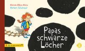 Cover-Bild zum Titel 'Papas schwarze Löcher' von 'Hannah-Marie Heine'