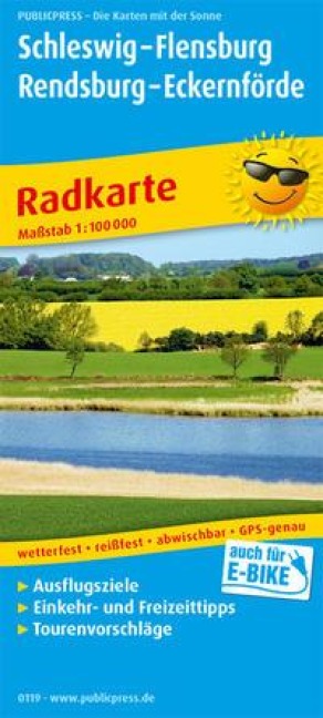 Schleswig - Flensburg - Rendsburg - Eckernförde 1:100 000 - 