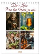 Bier-Liebe Von den Ahnen zu uns (Tischkalender 2026 DIN A5 hoch), CALVENDO Monatskalender - Kerstin Waurick