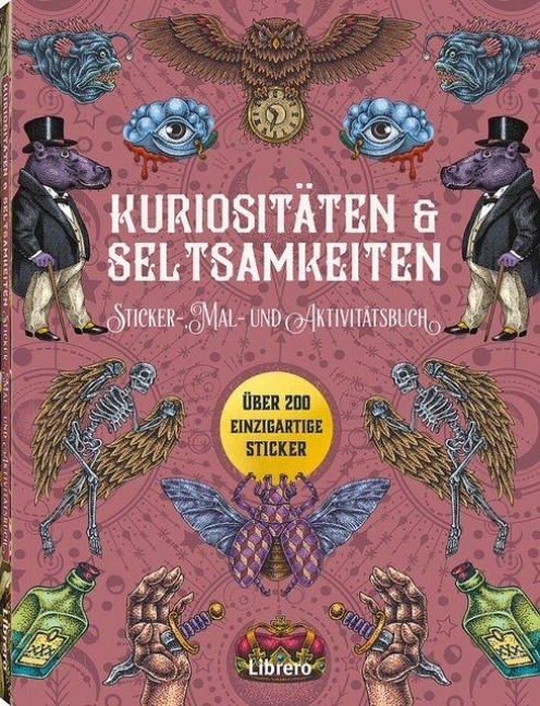 Kuriositäten & Seltsamkeiten - Stickerbuch - Jennifer Kushnier