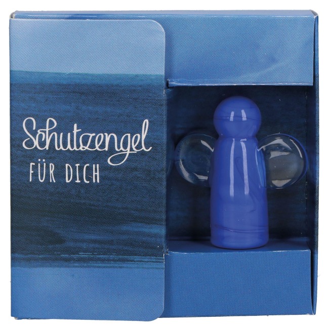 Schutzengel für dich. Engel-Figur (blau) - 