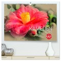 Kamelien Blüten (hochwertiger Premium Wandkalender 2024 DIN A2 quer), Kunstdruck in Hochglanz - Dirk Meutzner