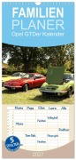 Cover-Bild zum Titel 'Familienplaner 2027 - Opel GT Der Kalender mit 5 Spalten (Wandkalender, 21 x 45 cm) CALVENDO' von 'Anja Bagunk'