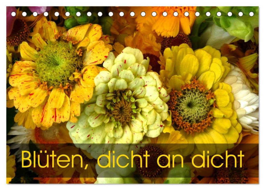 Blüten dicht an dicht (Tischkalender 2026 DIN A5 quer), CALVENDO Monatskalender - Gisela Kruse