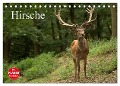 Hirsche (Tischkalender 2024 DIN A5 quer), CALVENDO Monatskalender - Arno Klatt