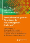 Cover-Bild zum Titel 'Umweltinformationssysteme - Wie verändert die Digitalisierung unsere Gesellschaft?' von ''