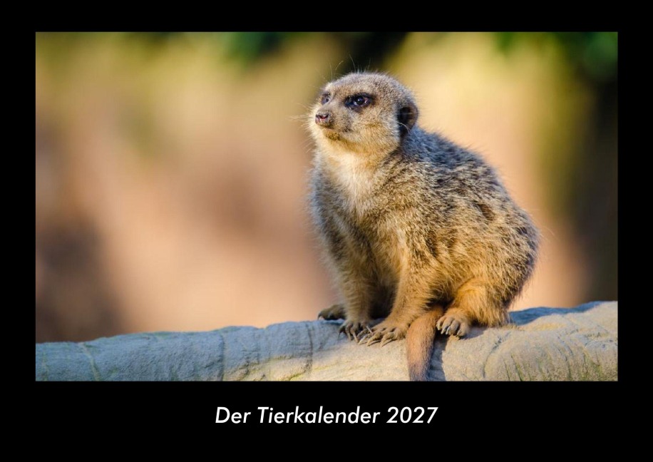 Der Tierkalender 2027 Fotokalender DIN A3 - Tobias Becker