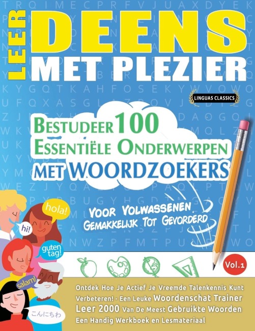 LEER DEENS MET PLEZIER - VOOR VOLWASSENEN - Linguas Classics