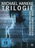 Cover-Bild zum Titel 'Michael Haneke - Trilogie der emotionalen Vergletscherung' von 'Michael Haneke, Johanna Teicht, Alban Berg, Karl Schlifelner'
