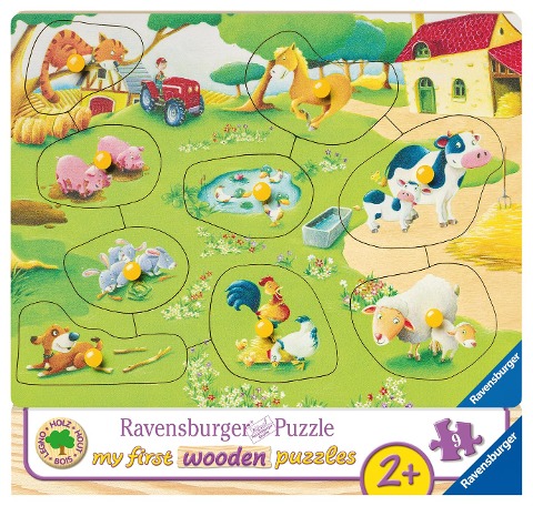 Kleiner Bauernhof. Puzzle 9 Teile - 