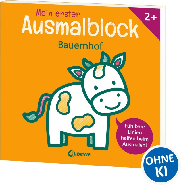Mein erster Ausmalblock - Bauernhof - 