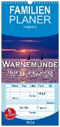 Familienplaner 2024 - Warnemünde - Maritime Landschaften mit 5 Spalten (Wandkalender, 21 x 45 cm) CALVENDO - Silva Wischeropp