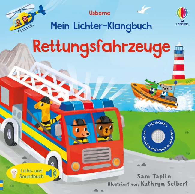 Mein Lichter-Klangbuch: Rettungsfahrzeuge - 