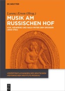 Cover-Bild zum Titel 'Musik am russischen Hof' von 'Lorenz Erren'