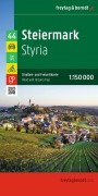 Cover-Bild zum Titel 'freytag & berndt Straßenkarte Steiermark 1:150.000' von ''
