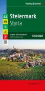 Cover-Bild zum Titel 'freytag & berndt Straßenkarte Steiermark 1:150.000' von ''
