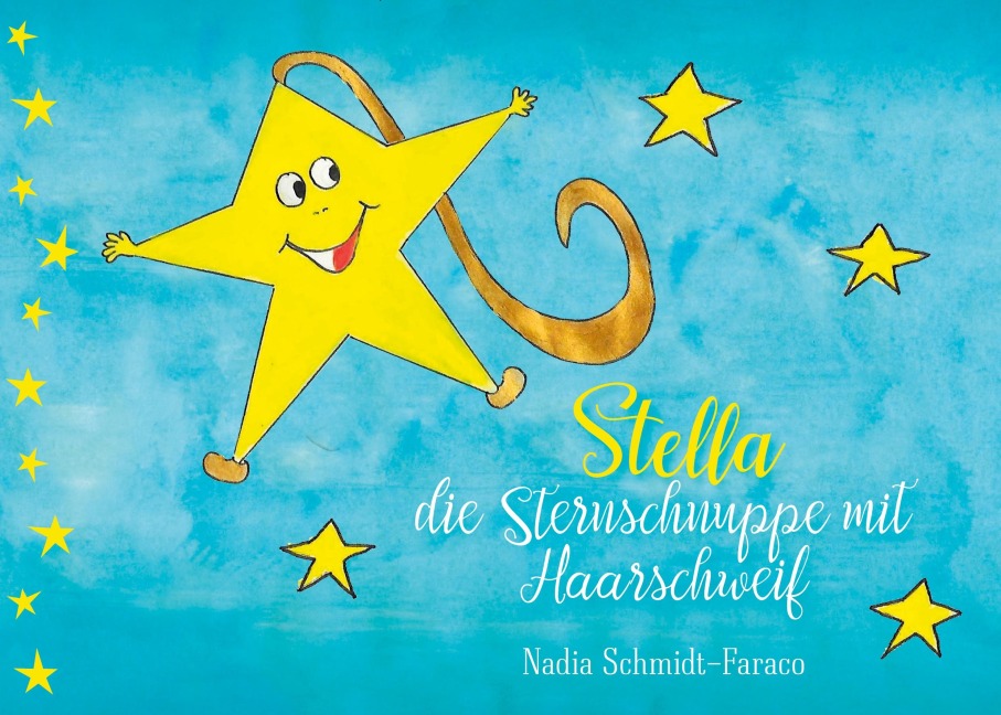Stella die Sternschnuppe mit Haarschweif - Nadia Schmidt Faraco