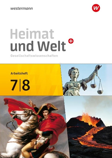 Heimat und Welt Plus 7 / 8. Arbeitsheft. Für Berlin und Brandenburg - 