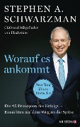 Cover-Bild zum Titel 'Worauf es ankommt' von 'Stephen Schwarzman'