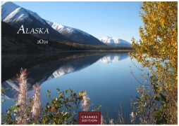 Cover-Bild zum Titel 'Alaska Kalender 2026 - Wandkalender | Fotokalender Nordamerika 35x50cm -mit beeindruckenden Naturmotiven, Gletscher, Wildnis und faszinierende Landschaften' von ''