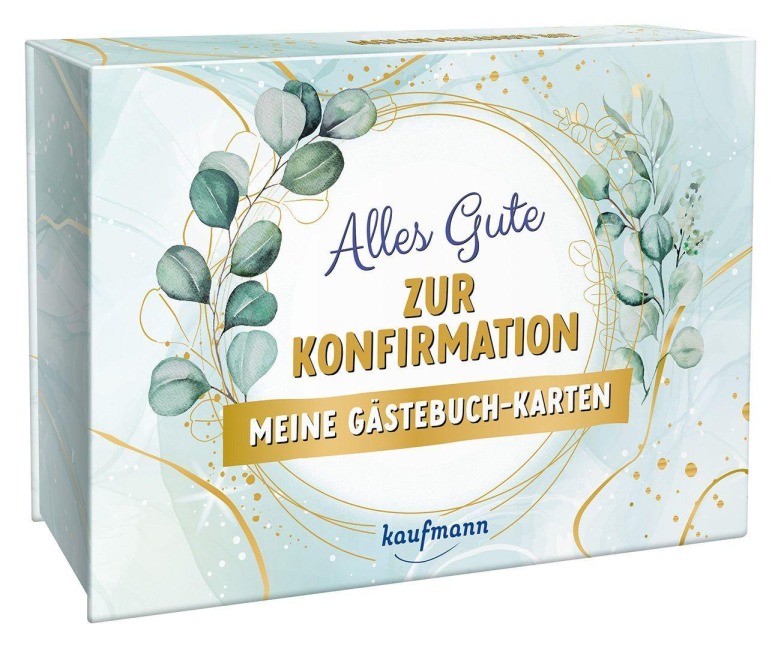Alles Gute zur Konfirmation - Meine Gästebuch-Karten - 