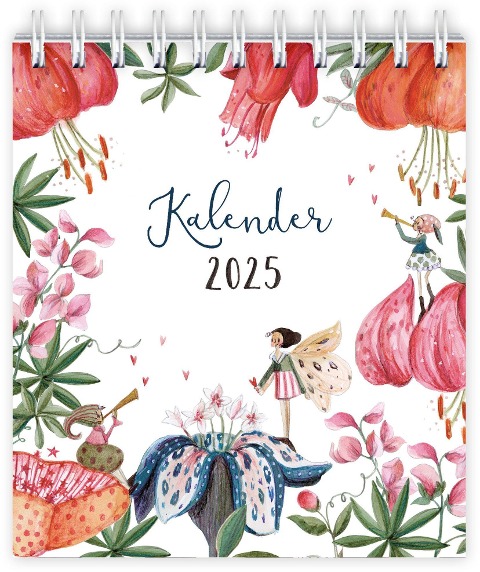 Monatskalender zum Aufstellen 2025 - Silke Leffler