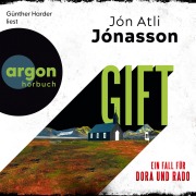 Cover-Bild zum Titel 'Gift - Ein Fall für Dora und Rado' von 'Jón Atli Jónasson'