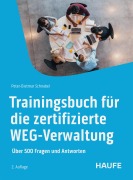 Cover-Bild zum Titel 'Trainingsbuch für die zertifizierte WEG-Verwaltung' von 'Peter-Dietmar Schnabel'