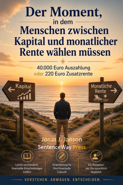Der Moment, in dem Menschen zwischen Kapital und monatlicher Rente wählen müssen - Jonas J. Janson